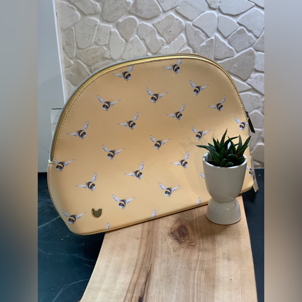 WRENDALE | “Flight of the Bumblebee” | Vegan Leather Cosmetic Bag